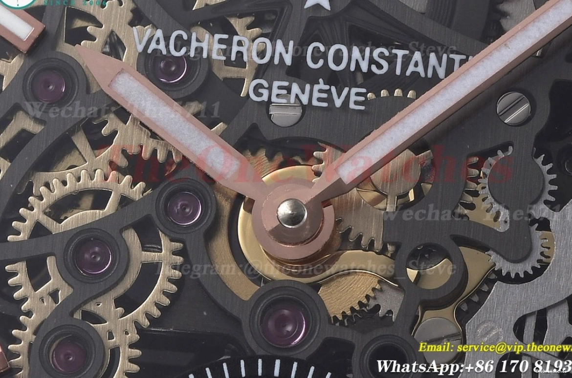 Dial 41mm Overseas GDF Skeleton RG RG 6000V A7500 1205